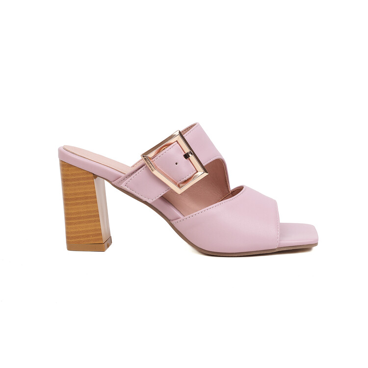 Sweet High Heel Slide Slippers for Women - Image 5