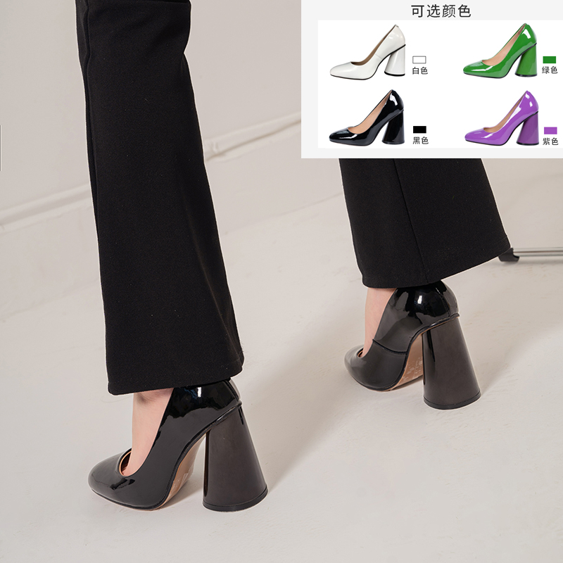 Women's Fashion High Heel Pumps in Patent Leather