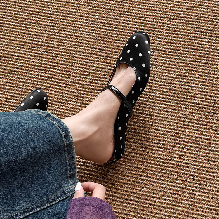 Women's Closed Toe Block Heel Slippers PU Microfiber Rubber Sole Summer 2026 - Image 5